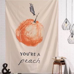 🍑 “You’re a Peach” Tapestry